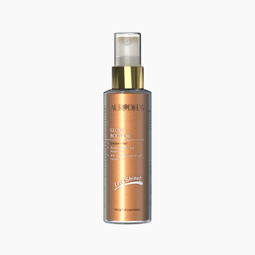 Glow Body Oil – Huile corps scintillante Aurodhea