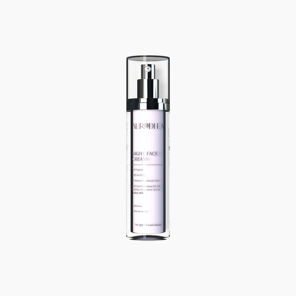 Crème de Nuit Liftante au Lait d’Ânesse – Aurodhea