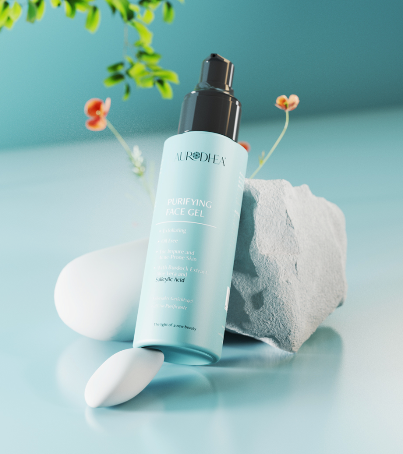 Gel Purifiant Visage à l’Acide Salicylique – Aurodhea