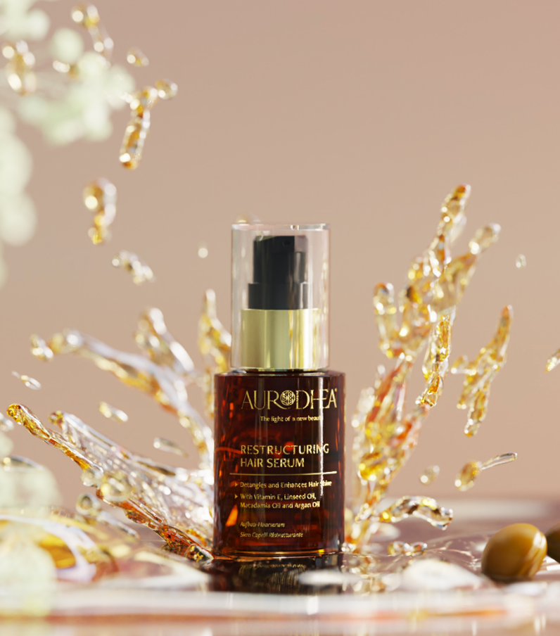 Sérum capillaire réparateur à l’huile d’argan – Aurodhea
