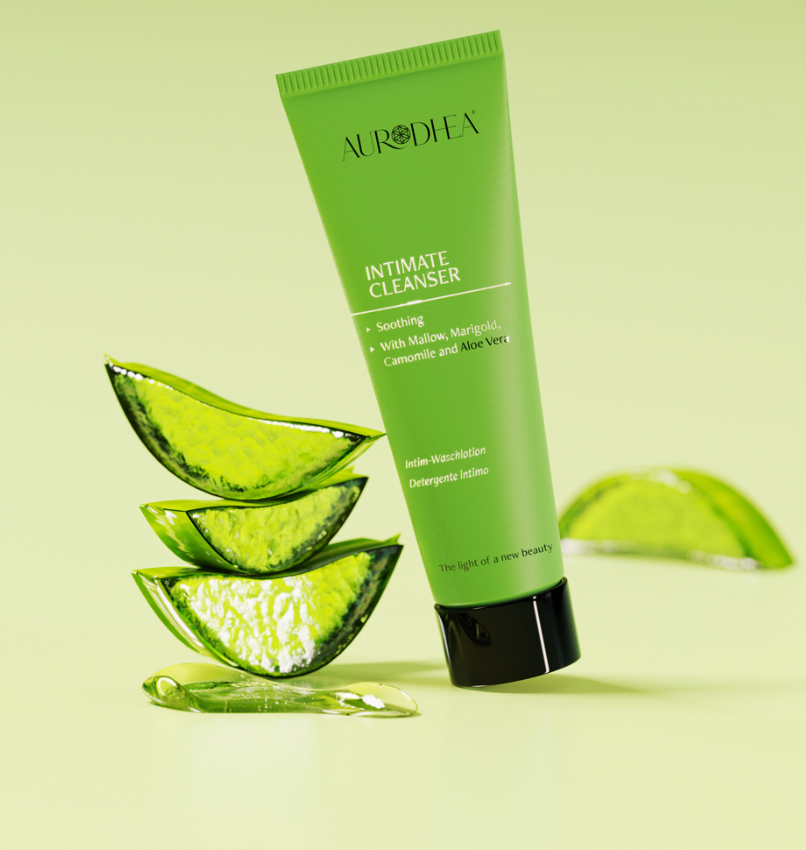 Nettoyant intime bio à l’Aloe Vera – Aurodhea
