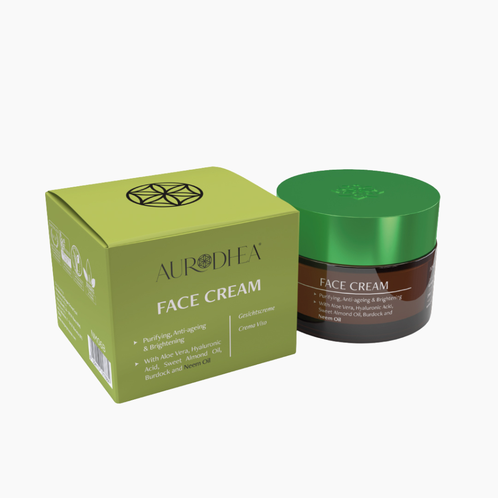 Crème visage à l’huile de Neem – Aurodhea